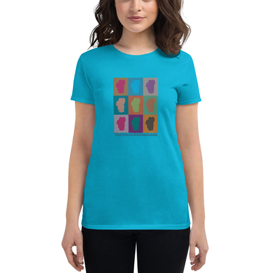 Tahoe Squares Women's short sleeve t-shirt - The Tahoe Life Brand