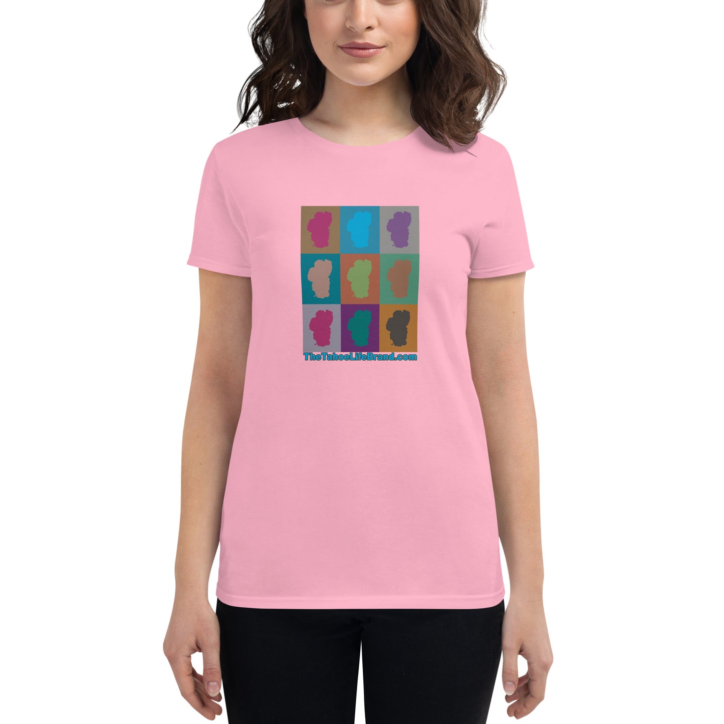Tahoe Squares Women's short sleeve t-shirt – The Tahoe Life Brand